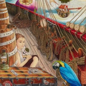 Stowaway Print 10x11 Cristal Archive Perl